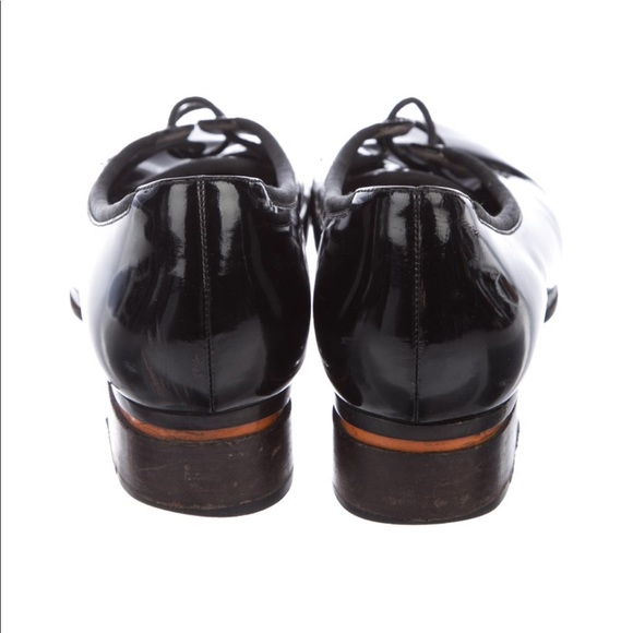Jason Wu Terese Patent Black Leather Oxfords - Picture 7 of 7